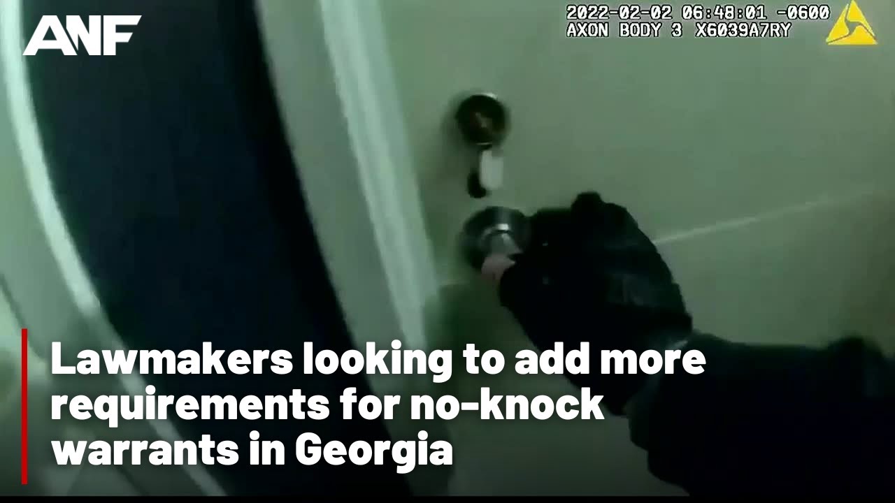 Lawmakers looking to add more requirements for noknock warrants in