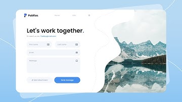 💎 HTML & CSS로 만든 애니메이션 연락처 양식 | 다크 모드 & 라이트 모드