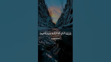 ما تيسر من سورة الفرقان 🤍🌱