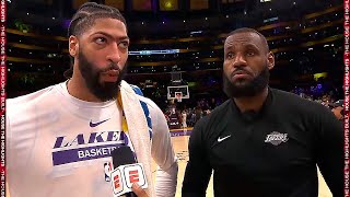 Anthony Davis after Game 6 Win vs Warriors: \\