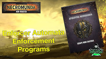 Using Palanite Enforcer Automata Programming for Necromunda 2023