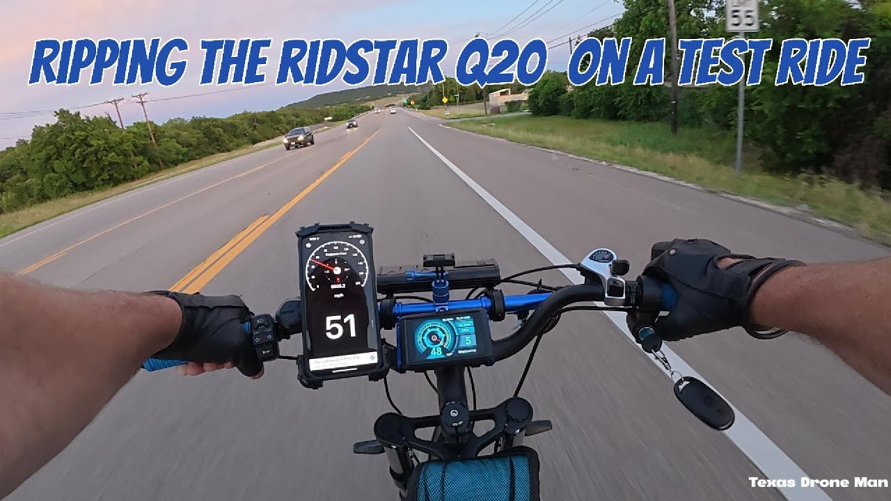 Out Ripping the Ridstar testing out the new build. - YouTube