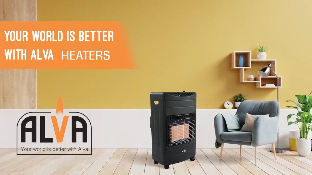 Alva 3 Panel Gas Heater