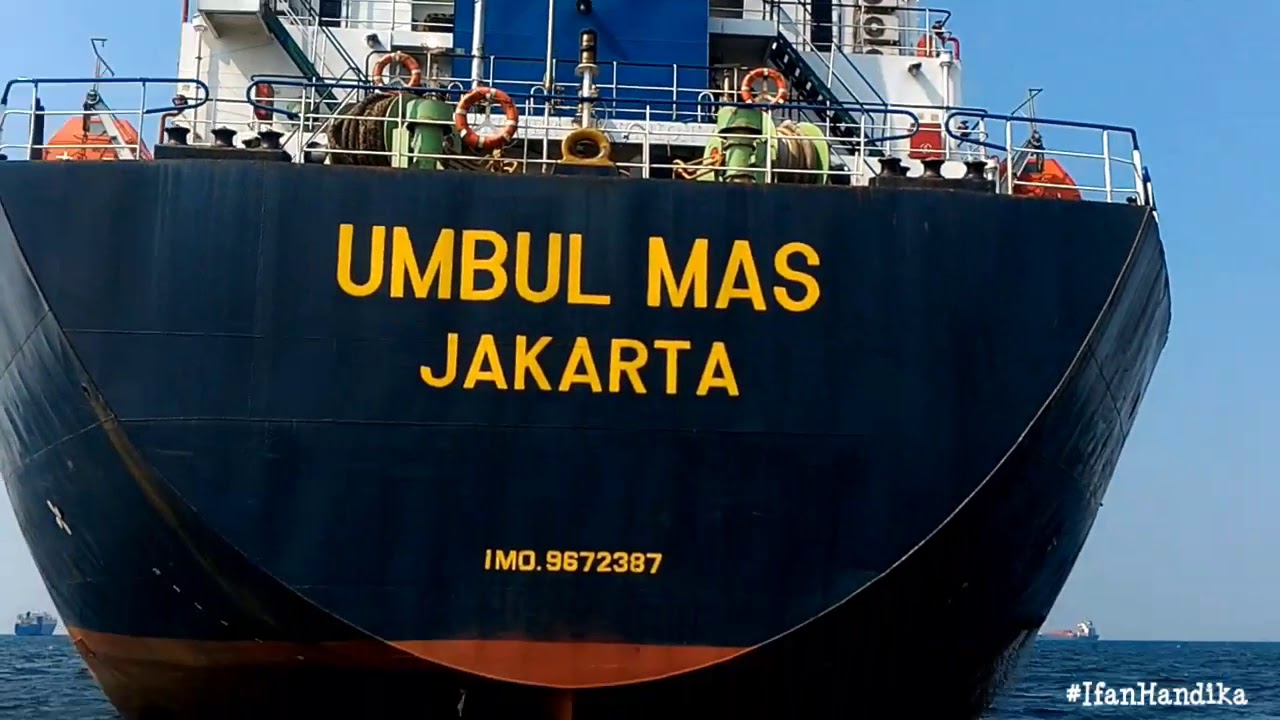 Container Ships UMBUL MAS | Tanjung Priok Anchorage | Real Sound ...