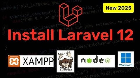 Complete Laravel Setup on XAMPP | Composer, Git, PHP.ini Fix | Full Beginner Guide