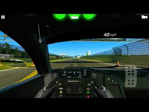 McLaren P1 Real Racing 3 speed snap