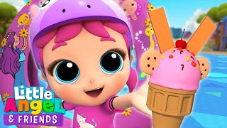 Girly Princess Playtime with Jill! | Little Angel And Friends Kid Songs