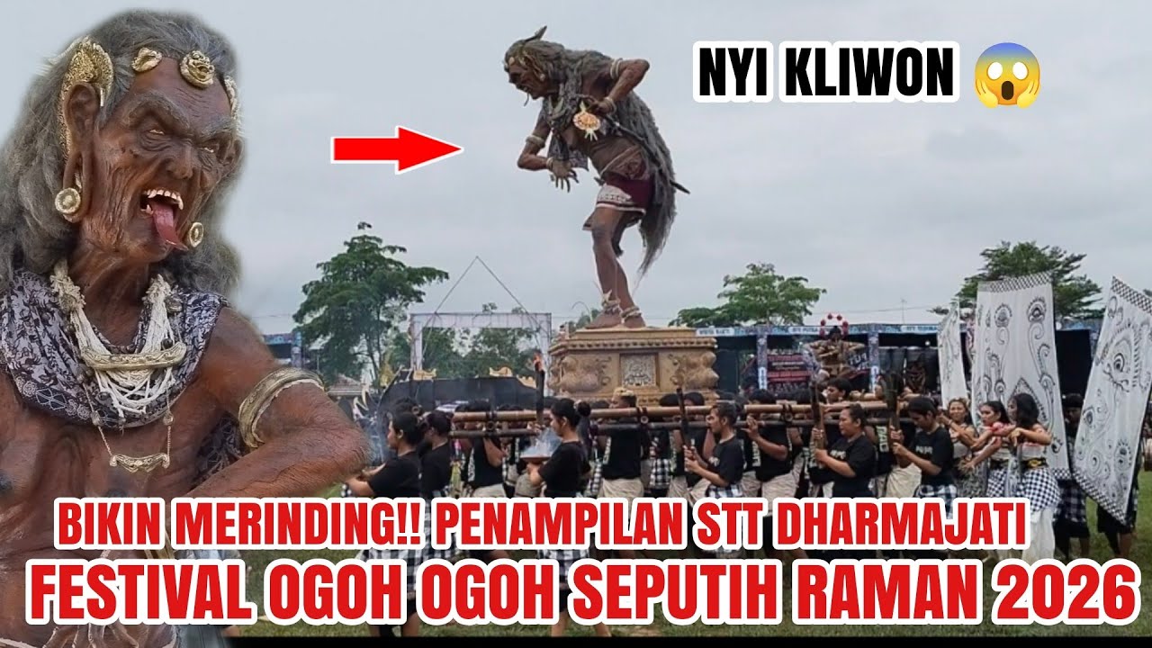 BIKIN MERINDING!! STT DHARMAJATI HADIRKAN NYI KLIWON DI FESTIVAL OGOH OGOH SEPUTIH RAMAN 2026