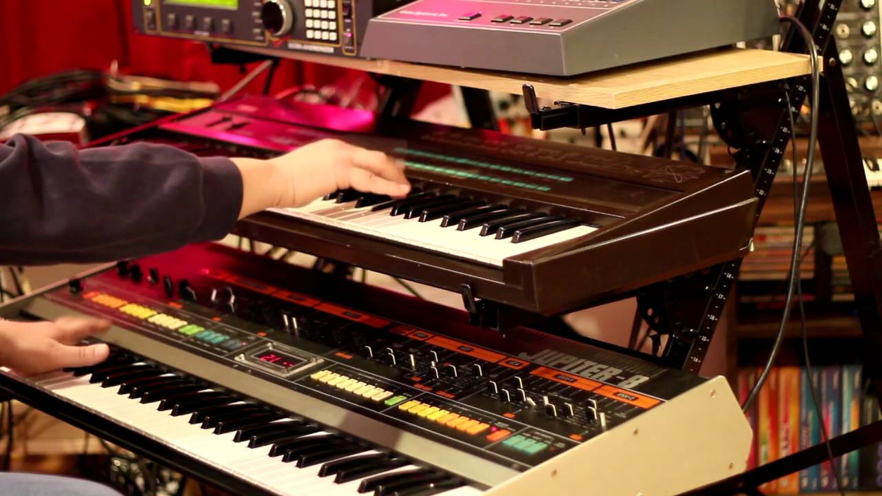 DX7, Jupiter-8, Drumulator and H3000 Italo sketch - YouTube