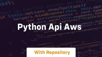 python api aws