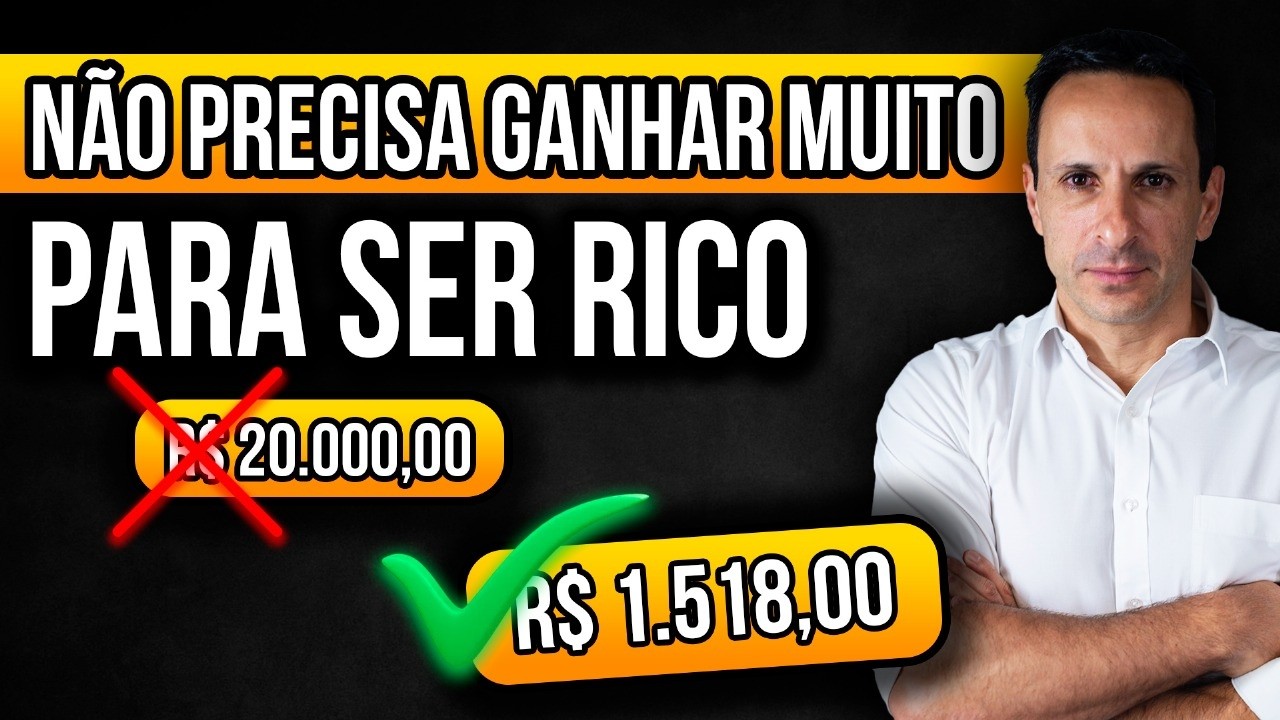Como ficar MILIONÁRIO com SALÁRIO BAIXO - com Ben Zruel
