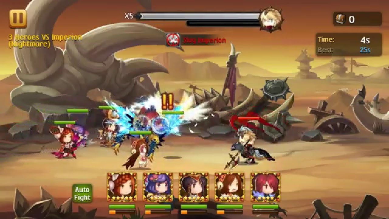 Brave Cross: 3 Heroes vs Imperion Nightmare