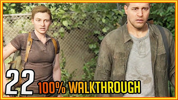 Tracking Lesson (Survivor) The Park THE LAST OF US 2 100% WALKTHROUGH #22