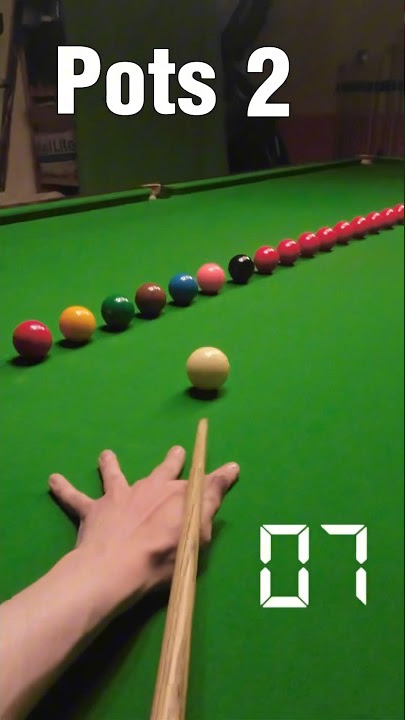 Snooker New World Record Fastest Break Defeats Rival 🚀 POV Headcam