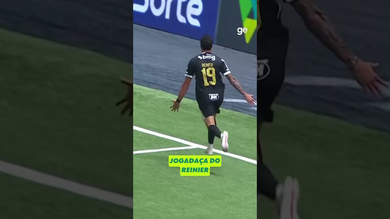 QUE JOGADAÇA DO REINIER | #shorts | ge.globo
