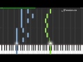 Pachelbell  canon in d piano tutorial synthesia  sheets  midi