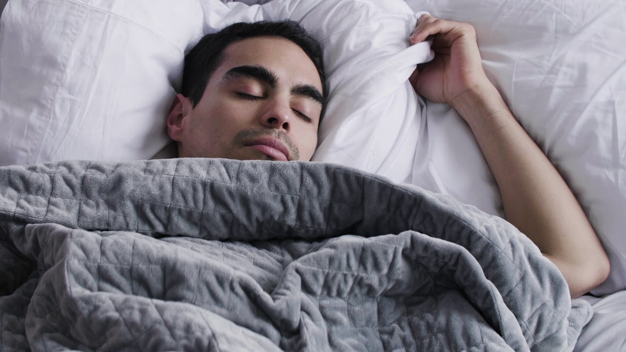 The Only Weighted Blanket Proven To Improve Sleep - YouTube