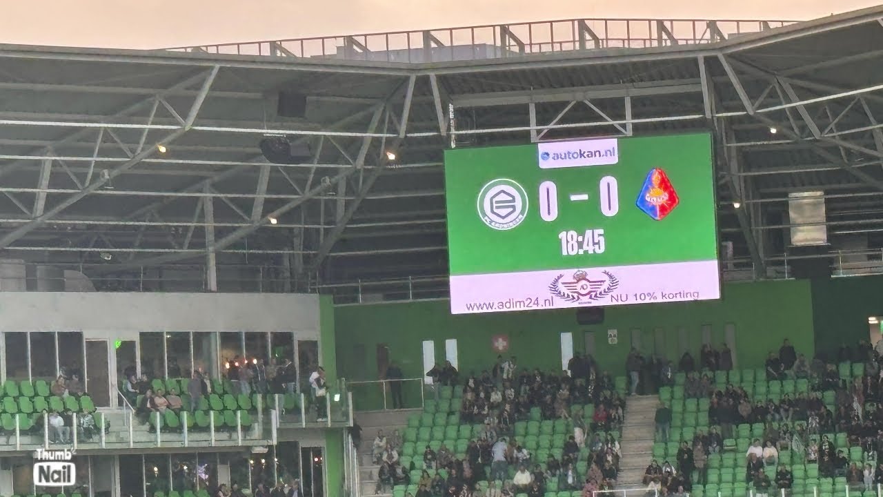 FC GRONINGEN WINT VOOR DE 4e KEER DOOR WERELDGOAL TAHA, FC GRONINGEN - TELSTAR 2-0 ( 20-09-2025 )