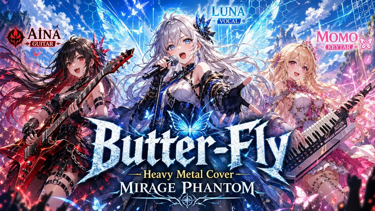 デジモンアドベンチャー OP】Butter-Fly / 和田光司 – Heavy Metal