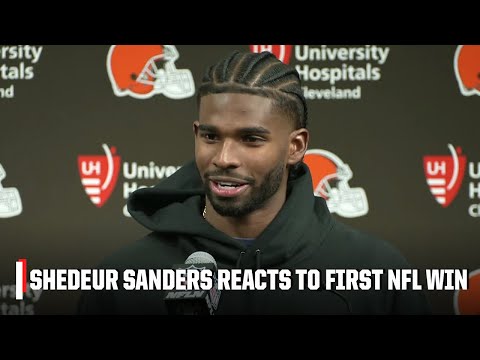 Shedeur Sanders reflects on his first career start and win against the Raiders | NFL on ESPN