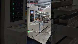 Corrugated Cardboard Boxes Machine with 4 Color Printing
