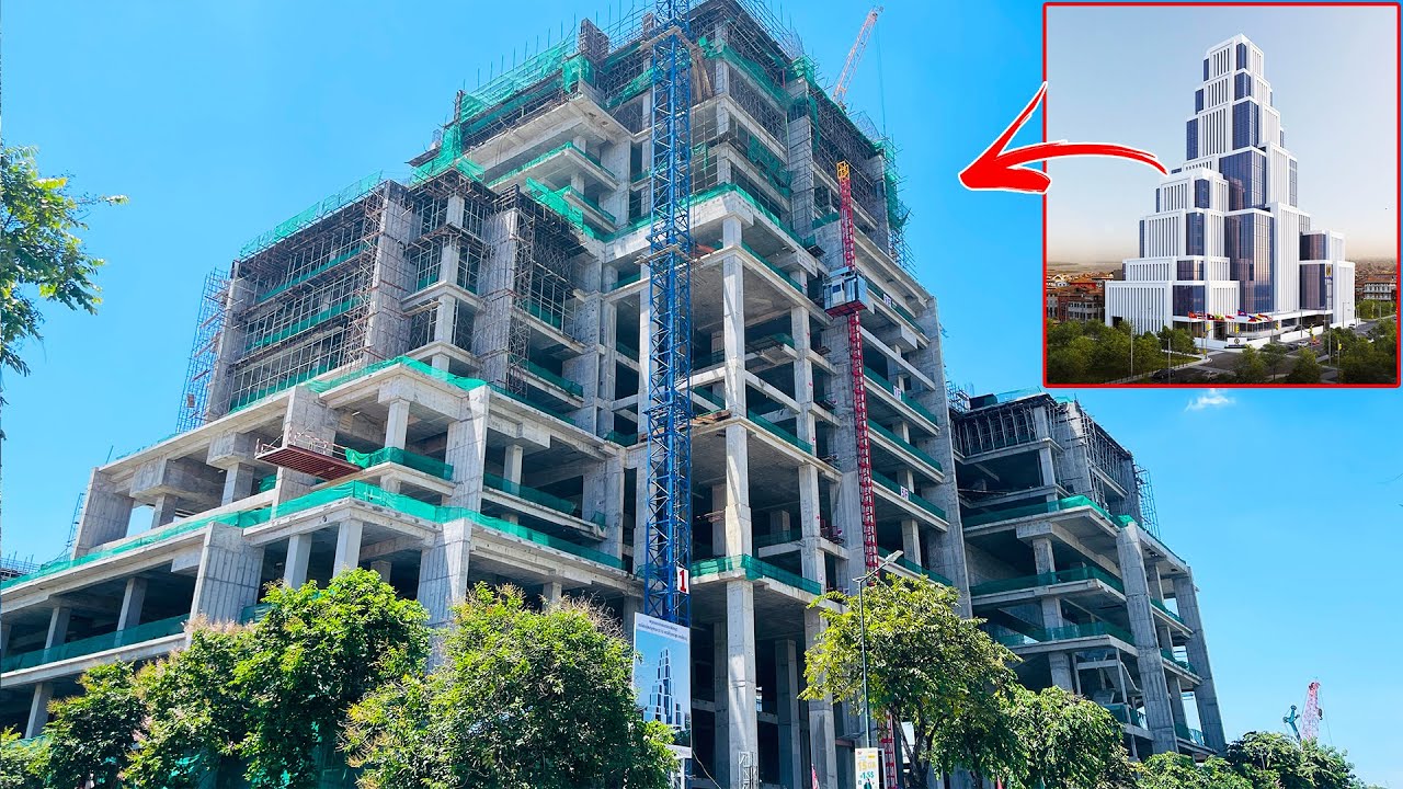 New Building NBC National Bank Of Cambodia Height 100m With 25Floors ...
