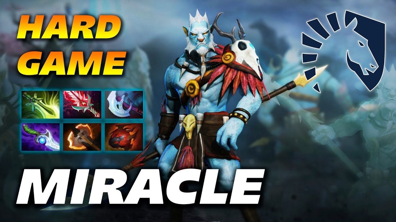 Miracle Phantom Lancer - Hard Game - Dota 2 Pro Gameplay - YouTube