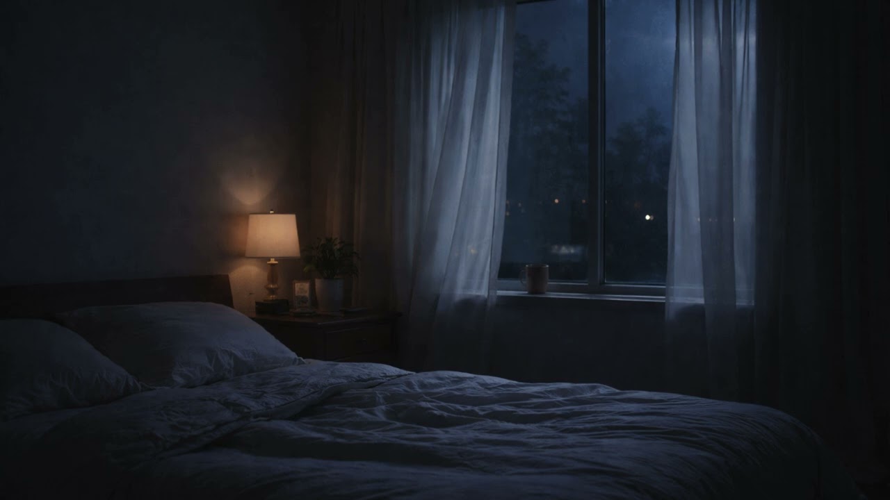 Moonlight Through Curtains – Deep Sleep & Night Music