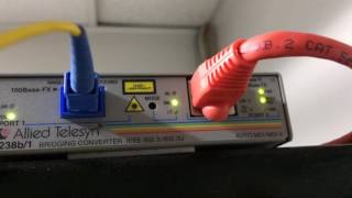 Allied Telesis AT-MC1008/SP Gigabit Ethernet Media Converter AT-MC1008/SP-60 Allied Telesyn AT-FS238b/1