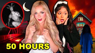 We Survived 3 Terrifying Haunted Places in 50 Hours... (*FULL MOVIE*)