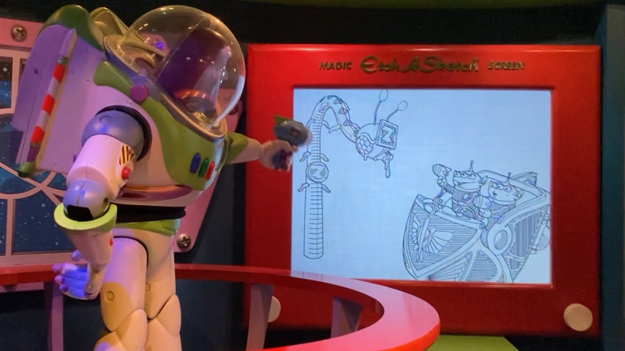 Buzz Lightyear Ride 12-6-23 - YouTube