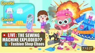 Cocobi Fashion Tailor Shop! 🧵 Design Dream Outfits, Sewing Fun & Boutique Makeover for Kids ✨ screenshot 5