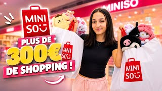 JE FAIT DU SHOPPING CHEZ MINISO (J’AI ABUSÉE!)
