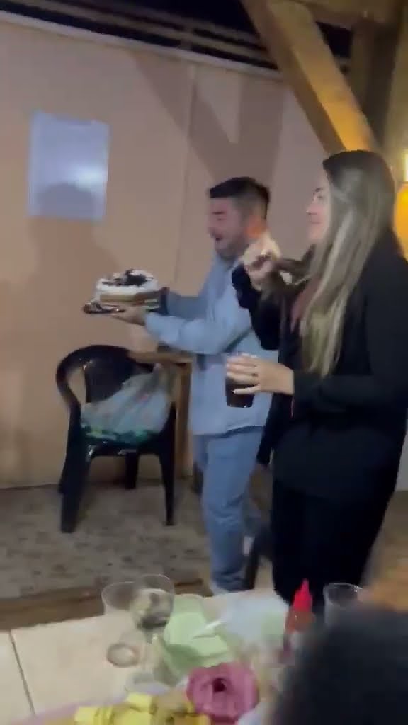Man Thwarts Attempted Cake Face Smash || ViralHog