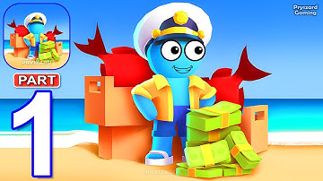 Fish-Mish - Gameplay Walkthrough Part 1 Tutorial Stickman Fish Port Shop (iOS, Android)