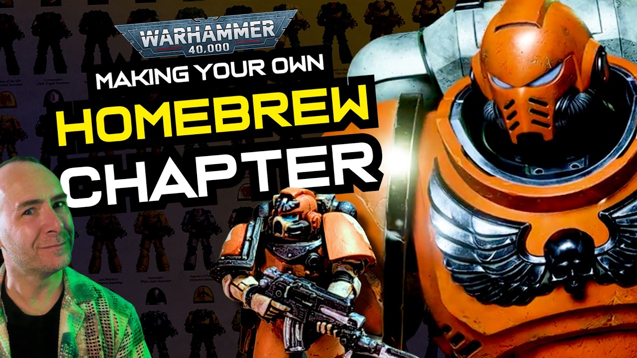 How to Create a SPACE MARINE CHAPTER! | Warhammer 40k Lore