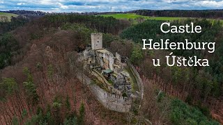 Castle/Hrad Helfenburg u Úštěka 4K | DJI Mini 4 Pro