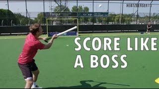 Score like a boss! Hertzberger Tv Field Hockey Challenge screenshot 3