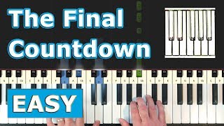 Europe - The Final Countdown - Piano Tutorial EASY - (Synthesia) chords