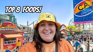 TOP 8 FOODS AT THE FOOD & WINE FESTIVAL- Disney California Adventure | Disneyland