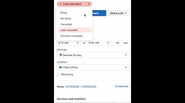 No shows, Cancellations explanation