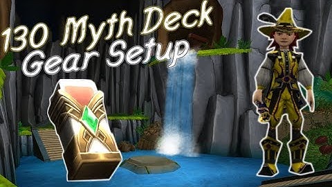Wizard101: Level 130 Myth Gear and Deck Setup