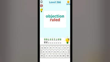 Dingbats - Word Trivia Level 261 to 270 Walkthrough