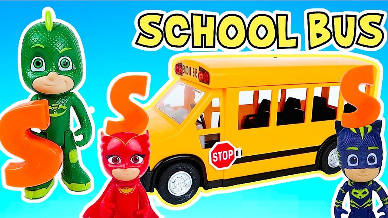 kids anka PJ Masks Toys Teach Kids the Letter S from the Alphabet
