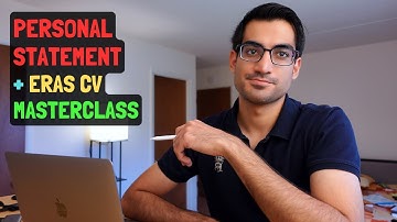 USMLE - PERSONAL STATEMENT & ERAS CV MASTERCLASS