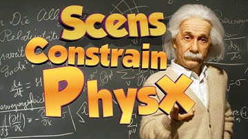 Autodesk Maya Делаю сцены Constrain PhysX