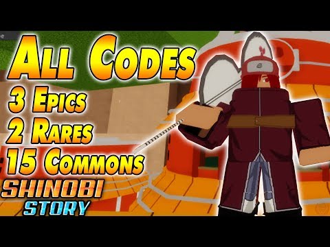 All Codes Shinobi Story Youtube