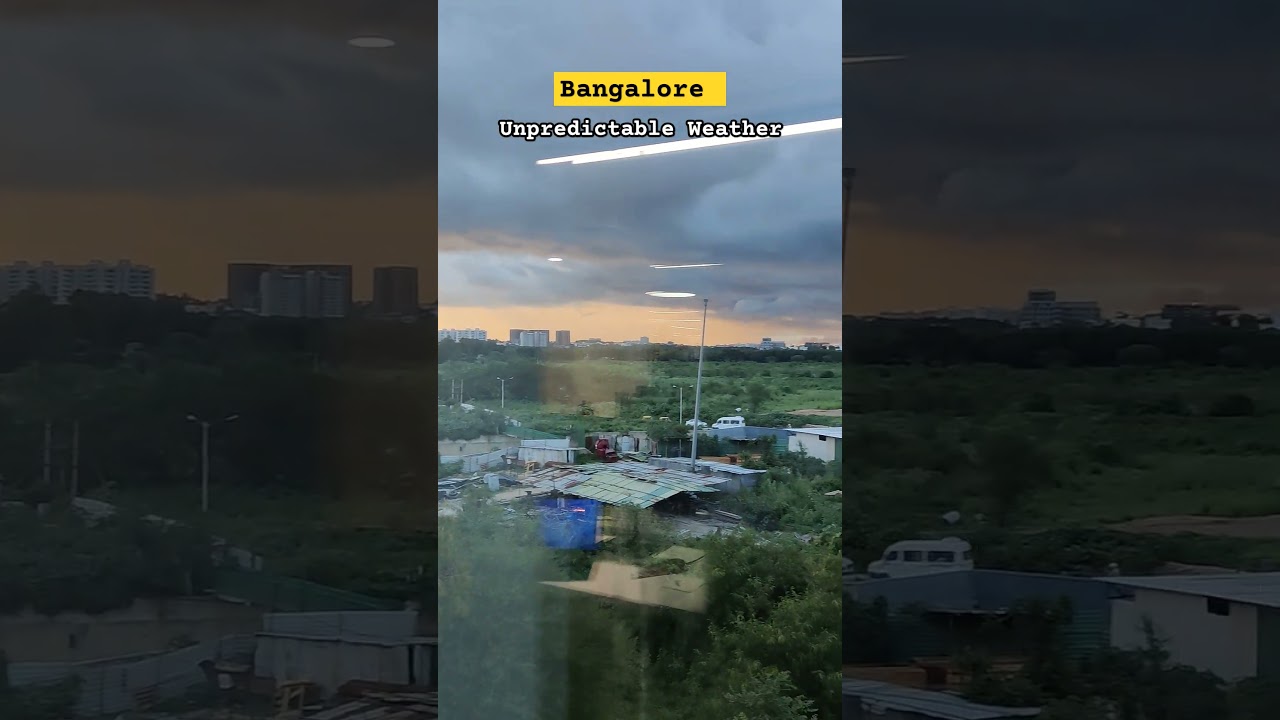 Surviving Bangalore's Unpredictable Weather 