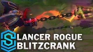 Lancer Rogue Blitzcrank Skin Spotlight - Pre-Release - League of Legends