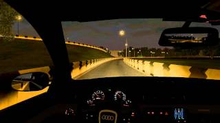 City Car Driving 1.4 Audi RS4 Night | Cruise G27